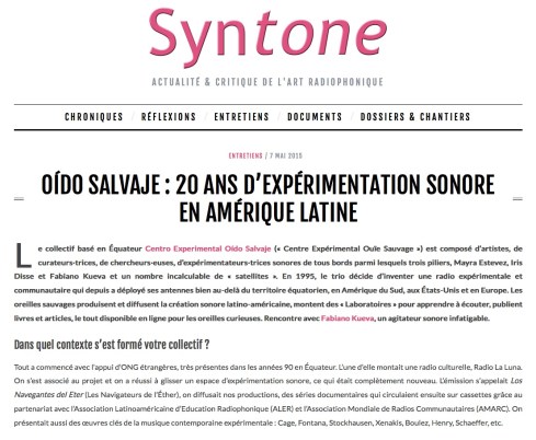 article syntone 2
